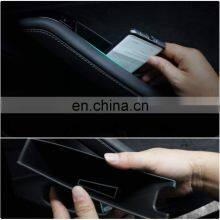 4pcs Car Door Handle Pocket Storage Box Organizer Container Holder Box for Tesla Model 3 Y 2017-2021 Interior Accessories thumbnail-4