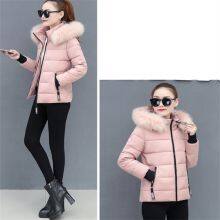 Winter Warm Cotton Padded Jackets Hooded Female Down Jacket Thick Ladies Down Coat Plus Size Puffer Jacket Women thumbnail-2