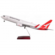 Scale 1/85 Size 47cm Airbus B737-800 Qantas Airways Model Airplane