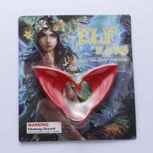 Adult Kids Elf Ears Set - Latex Pointed for Cosplay, Bulk Halloween Supplies thumbnail-2