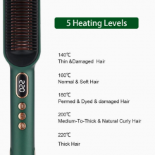 Three Tube Electric Curling Iron/water Wave Straightener/straightening Comb With Fast Heating and LCD Display（Wechat:13510231336） thumbnail-2