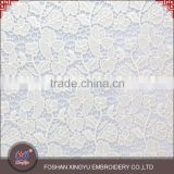 Hot selling personalize stylish bridal lace wedding types of net fabric wholesale can be made into dress