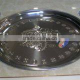 stainless steel fruit tray fruit tray/fruit plate/fruit dish