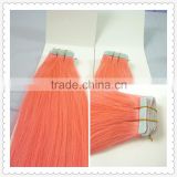 Manufacture wholesale 2013 new products virgin remy tape hair extension