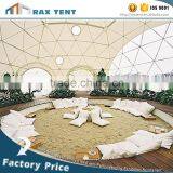 Geodesic Dome Tent Event Dome Tent White PVC Cover Wedding Tent 2 Room for Sale