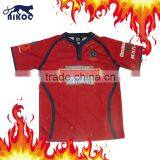 Hot Selling OEM Manufacturer Full Sublimated Mens Rugby Jersey thumbnail-1