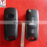Tongda Hot Sale 4 Button Flip Key Fob Key Blank /key Shell for Hyundai K3 Elantra Forte thumbnail-3