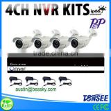 Hot sale 4CH POE H.264 CCTV Kit