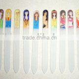 Girl's design salon professional glass nail file