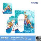 RW22653 Surfing Printing EVA Board Slipper