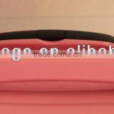 Hard Shell ABS PC Cream Pink Printed Hard Case Luggage thumbnail-3