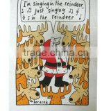 Kitchen Textile Printed Tea Towel for Home Decoration Linen Tea Towel and Cotton Tea Towel for Promotion and Gift thumbnail-1