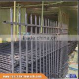 Hot dipped galvanized and powder coated designs for steel fence (Tread Assurance)