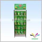 High Quality Hangzhou Factory Metal Hanging Rack Wire Display for Food Pouches Quality Choice
