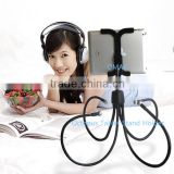 OMAX 360 Degree Rotating Octopus Shape Bendable Tablet PC Stand Holder for iPad Air / Acer Iconia Tab A3 / Samsung Galaxy Note 1