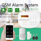 APP SMS Remote Controled Wireless GSM Alarm System Support Check the Sim Card Fee Dirctly