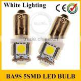 Car Led Bulb B W R Y 5050 5630 1210SMD Chip Auto Led Bulb Ba9s Replacement Halogen thumbnail-1