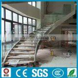 Stainless Steel Glass Spiral Staircase Design thumbnail-2