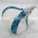 Foam Ball Blue Stripe thumbnail-1