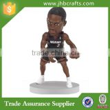 Polyresin sports bobble head custom for fan gift