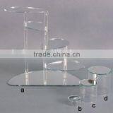 Elegant High Quality Customized Clear Acrylic Display Stand Clear Acrylic Cosmetic Holder Fashionable Acrylic Cosmetic Display s thumbnail-4