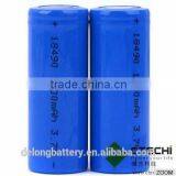 China Manufacturer 18490 Li-ion Battery1400mAh Cylindrical Cell for Power Tool thumbnail-1