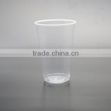 plastic water cup/transparent plastic cup/coffee plastic cup