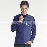 Cotton Casual Long Sleeves Slim Shirts For Men thumbnail-1