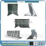 aluminum alloy material galvanized crowd control barrier