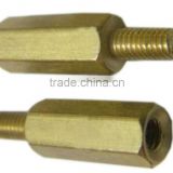 Brass male and female hex spacer