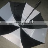 Durable promotional fiberglass windproof golf umbrella