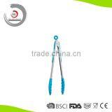 2015 Made in China Silicone ,Stainless Steel Food Tongs