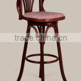 Metal Indoor Antique Dining Chair For Cafe Restaurant thumbnail-1