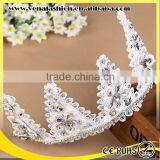 Princess Flower Headband Crown Headband, Wedding Flower Crown thumbnail-3