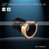 COB Recessed Ceiling Light With Golden/White Surface 7w 9w 10w 12w 15w Hole Size75- 85mm(TongDa)