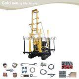 Crawler Mounted Diesel Power Driving Water Well Drilling Rig, Core Drilling Rig, Ore Drilling Rig