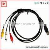 USB to RCA Cable