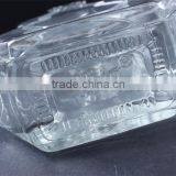 China 450ml Empty Clear Unique Shape Red Glass Wine Bottle for Liquor thumbnail-6