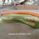Patio Benche Modern Design Outdoor Fiberglass Furniture for Sale Fiberglass Long Benches thumbnail-1