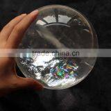 Very Clear Natural Rock Rainbow Quartz Spheres for Sale