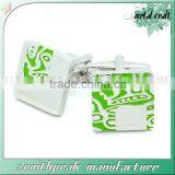 Metal Cufflink With Customized Logo thumbnail-1