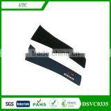 Raised Logo Pvc Rubber Material Hook and Loop Sleeve Tab thumbnail-1