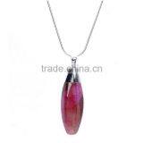 Jewelry 2016 Hot Gemstone Necklace Crystal Stone Pendant Necklace thumbnail-5