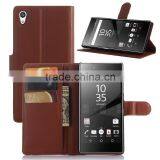 Hot! New! Cell Phone Cover Wallet Leather With Card Slots Stand Flip Mobile Phone Case for Sony z5 Premium China thumbnail-2