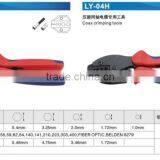 LY-04H RG58, RG59 Coaxial Cable Crimping Tool Hex Crimping Plier thumbnail-4