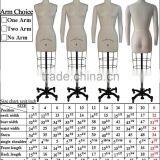 Female Professional Tailoring Mannequin With Collapsible Shoulder and Adjustable Stand thumbnail-1