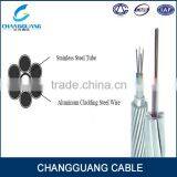 Hot sales High quality amoured China telecommunication optical fiber cable opgw price