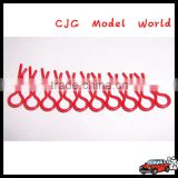 Remote control Body clips Small-ring RC car parts for Kyosho Kyosho HPI HSP TAMIYA TRAXXAS HBX--red