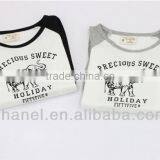 Children Cotton T-shirt O-neck Long Sleeve Tee thumbnail-3
