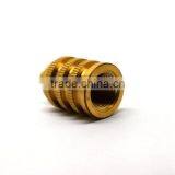 Factory Directly Sale Cnc Knurled Brass Inside Thread Machine Parts thumbnail-3